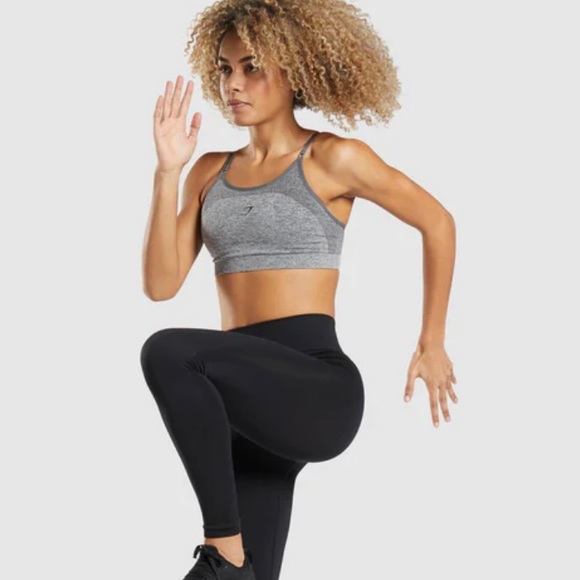 GYMSHARK Flex High Waisted Black Leggings- Medium - Picture 8 of 9